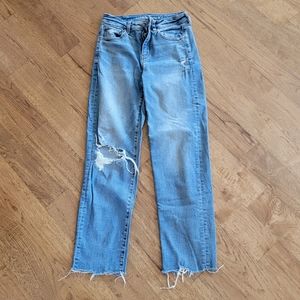 American eagle slim straight jeans.